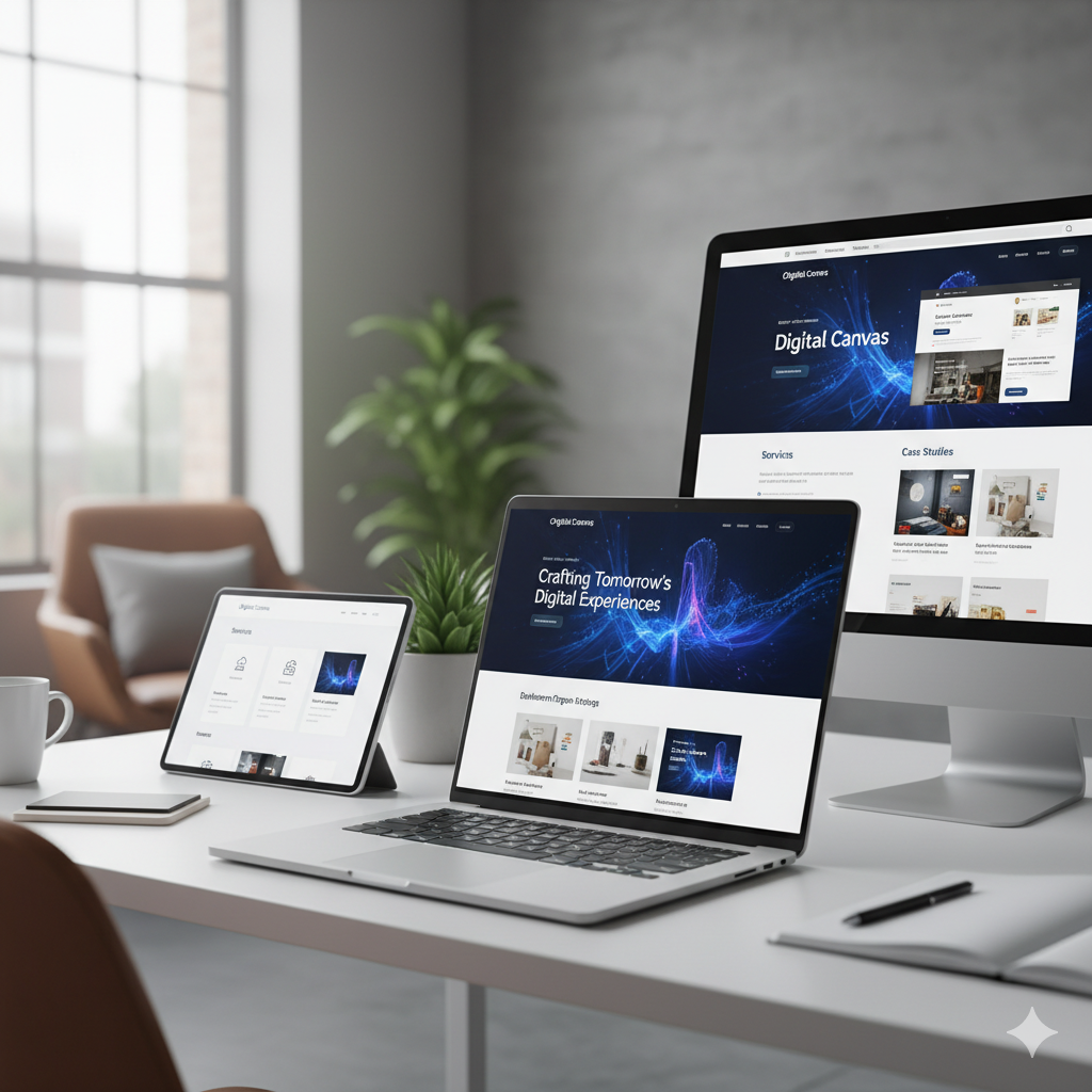 Digital Canvas - Art Gallery E-commerce