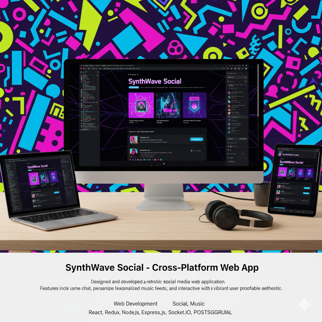SynthWave Social