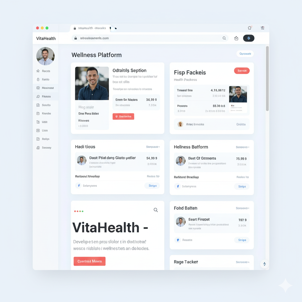 VitaHealth - Wellness Platform